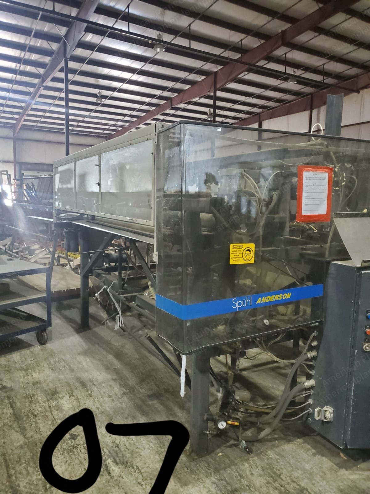 Various Mattress Production Machinery, Quilters, Tape Edge, Sergers, and Saws