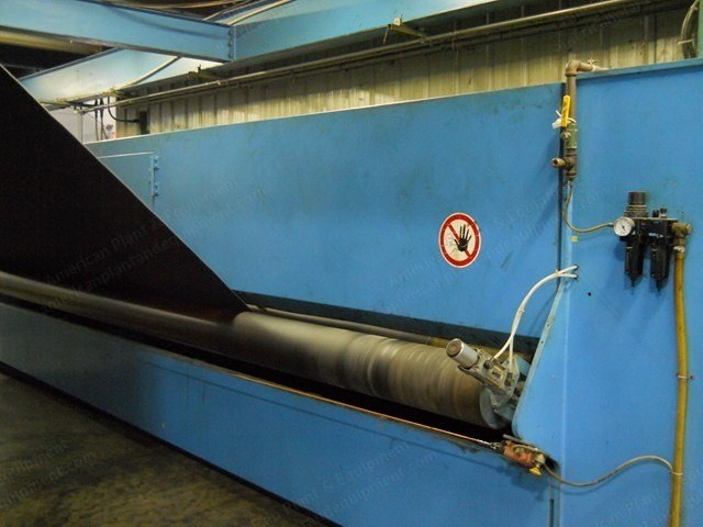 Fehrer, 1994, Nonwoven Web Drafting Unit, 7200mm, 5 Roll