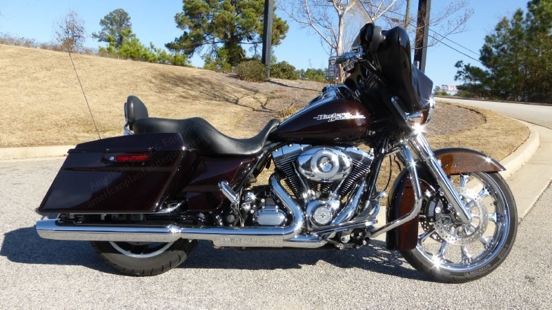 Harley-Davidson, Street Glide, 2011, 1584cc, 28424 Miles, Merlot Sunglo