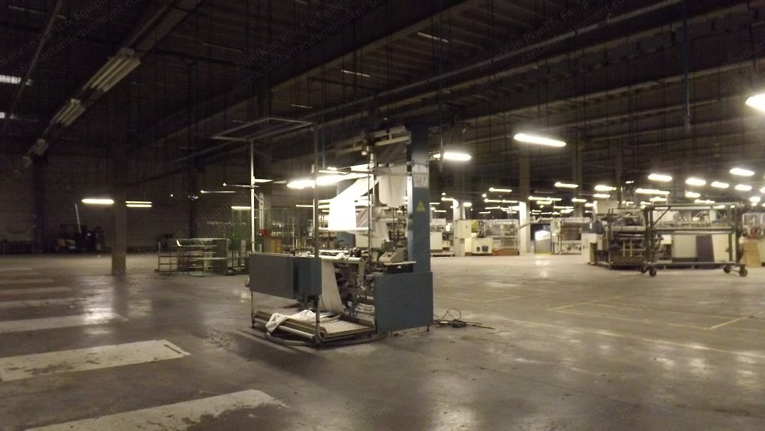 Durate, Airl KBE-20, 1983, Towel Sewing Machine, 2 Heads, Capacity 12 m/min, 2600x3200x3500mm