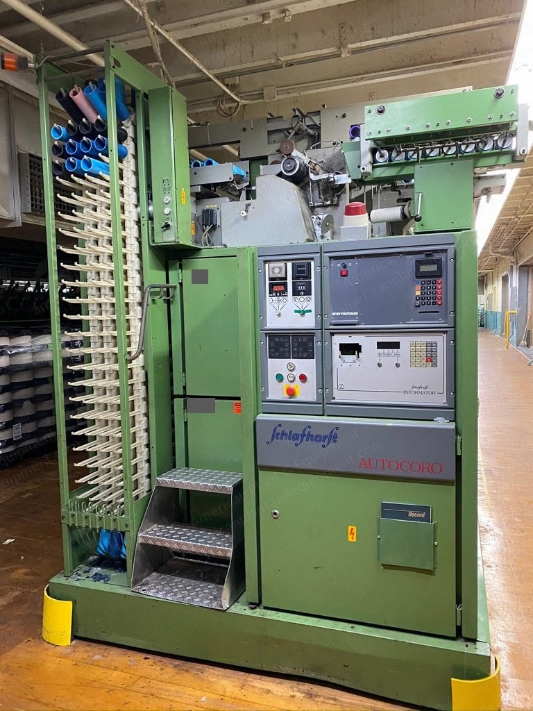 Schlafhorst, SE9 ACO240, 1993, 240 Rotors, 2 Piecers, Uster UPG-4 Polyguard