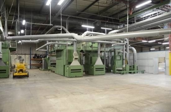 Trutzschler, Fiber Opening and Blending Line, 1994, 1200mm Width, for Nonwovens