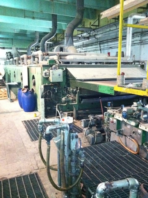Zimmer, R92-EA-62, 1994, 3000mm Width, 18 Colors, Oil Heated Dryer