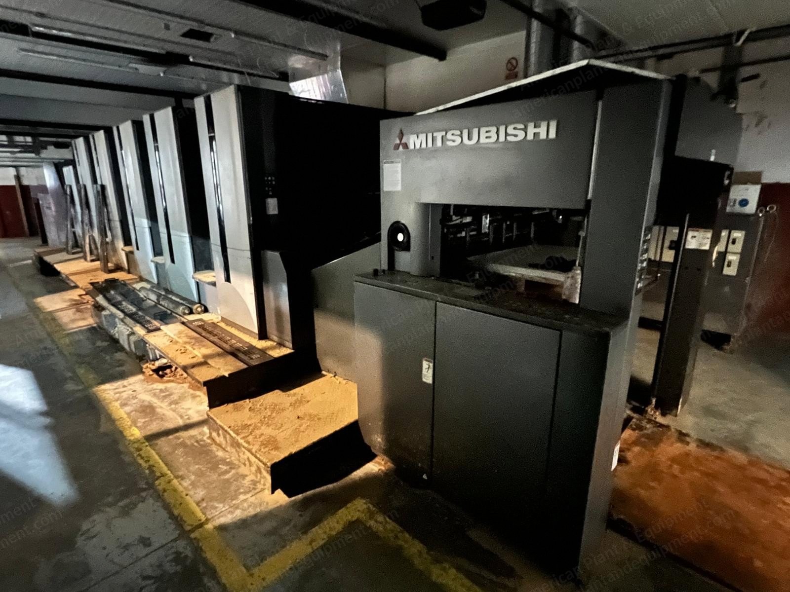 Mitsubishi, V3000LS-5, 2008, 1020x720mm, 5 Colors, Sheetfed Offset Machine