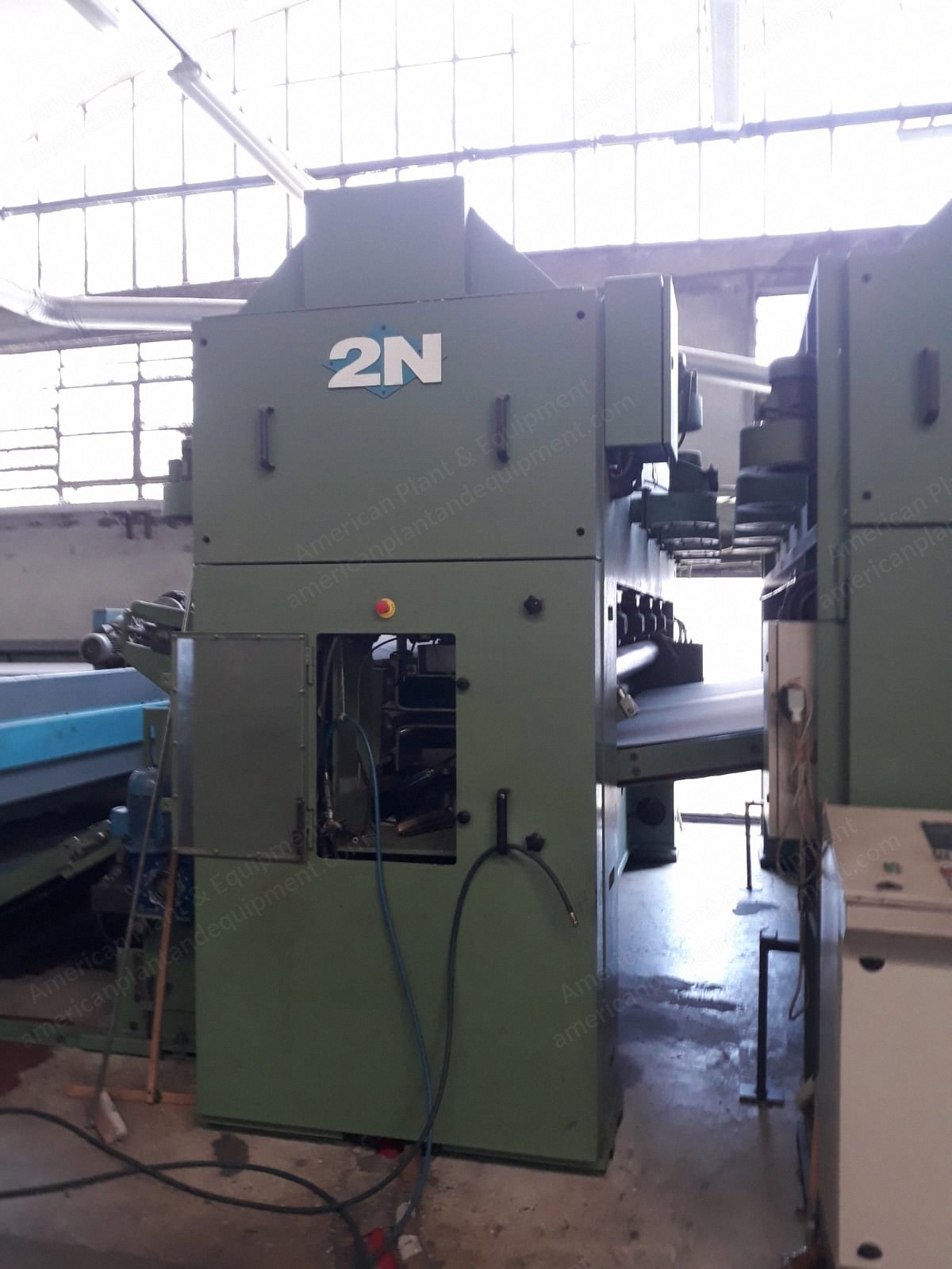 Bessi, Technoplants, Nonwoven Plant, 3000mm Carding Width, 3000x2400mm Crosslapper