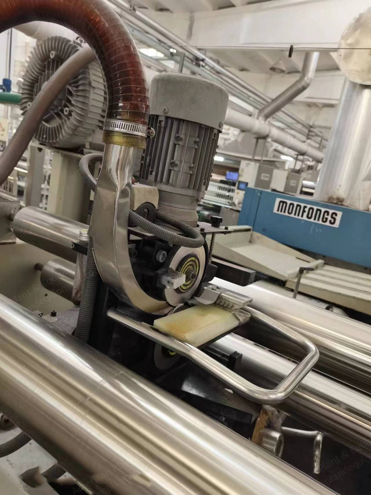 Monfongs Stenter, 2600mm, 2003, 8 Chambers, Pin Chain, Oil Heated
