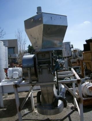Pallmann, PS4-2-1/2 W/5, 1988, 10 HP, 10x21 Inch Grinding Chamber, Stainless Steel