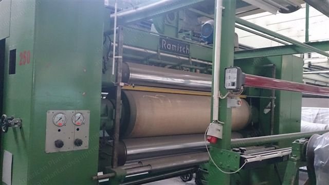 Ramisch, RK 360-H, 1971, 3 Rollers, 2200mm Working Width, 160 Bar Max Pressure