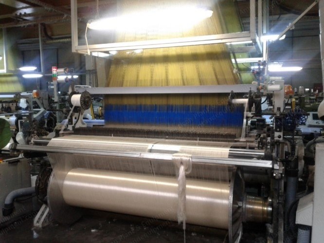 Somet, Alpha PGA, 2007, 1900mm Working Width, Staubli CX-870 Jacquard, 1200 Hooks, 6 Weft Feeders