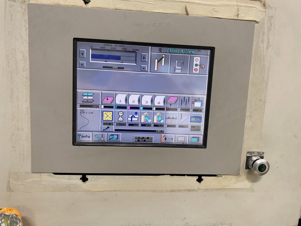 Gribetz, GI4300-E, 1995, Chain Stitch, Tack and Jump, 32 Loopers