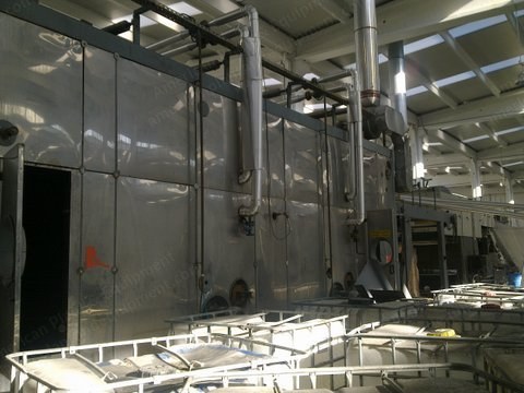 Arioli Steamer, 3200mm, 1993, 350m Capacity, Hot Oil Heated