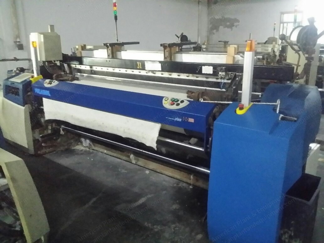 Picanol, Omni Plus 800, 2006/2007, Airjet Weaving Machine, 2200mm Width, Staubli Cam Motion
