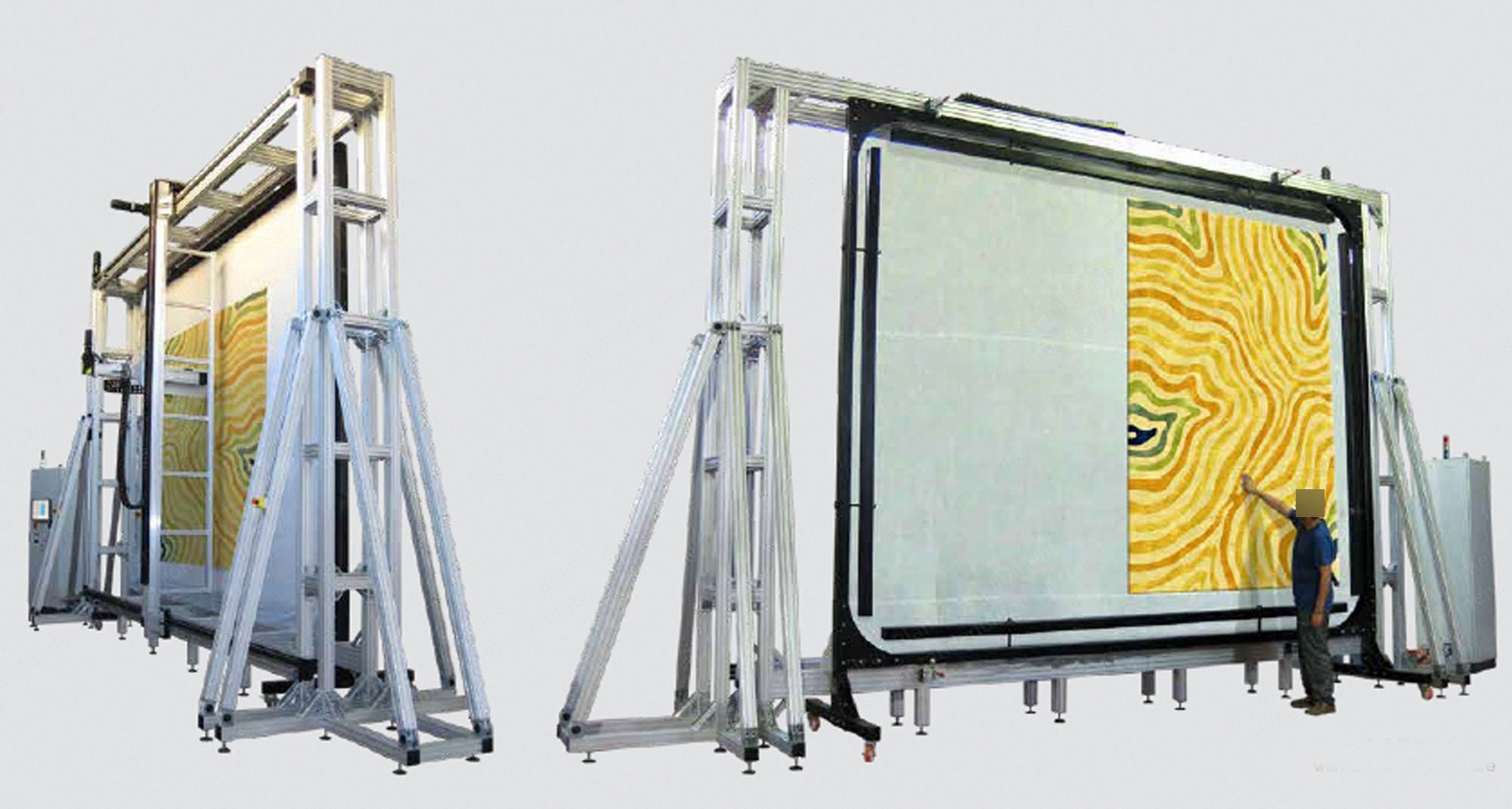 EFAB, ETUFT Hand-Tuft Carpet Robot, 2019, 4000x3000mm, 1-6 sqm/hour