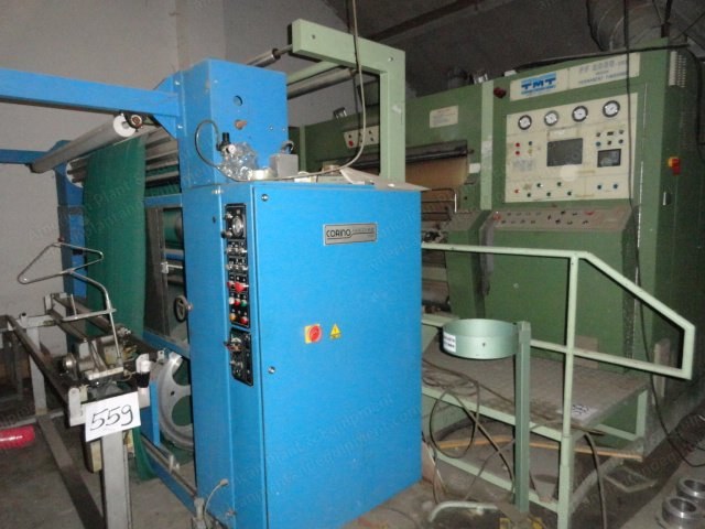 TMT, P2 2000-1203 Medium, 1992, KD Decatizing Machine, 1800mm Working Width, Corino Weft Straightener