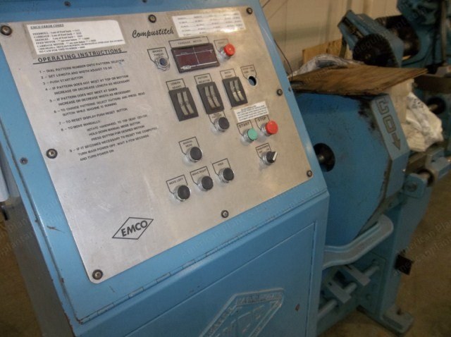 Emco, Compustitch, 1986, Computerized Quilter, 84 inch, #10 Bobbin