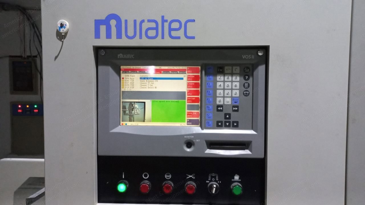 Murata, Vortex 861, 2007, Complete Air Jet Spinning Mill, 2x 80 Spindles, with Blow Room and Cards