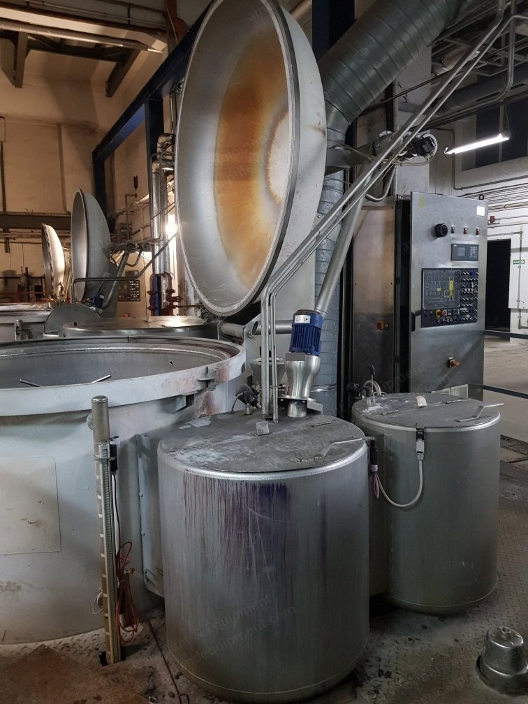 Laip, Yarn Dyeing Machines, 2002-2003, 1.5kg to 800kg Capacity, 5 Units