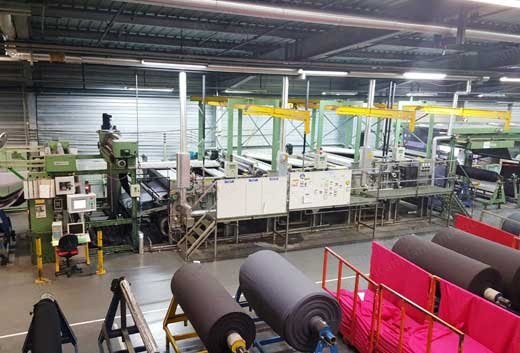 Kleinewefers, Drum Washing Machine, 1996, 2200mm Working Width, 3 Washing Boxes, Corino Centering Device