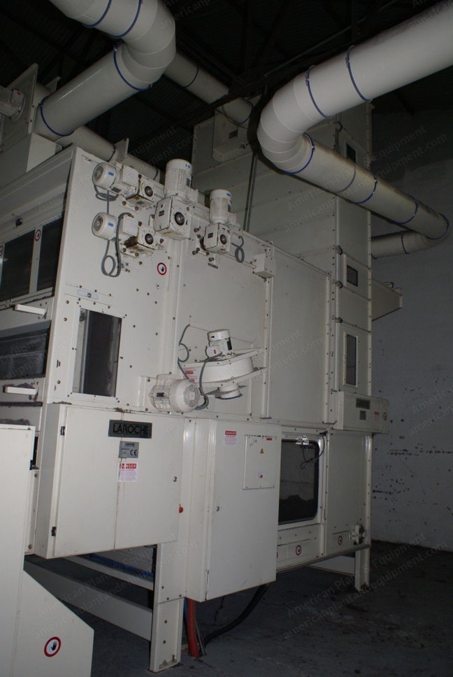 Laroche, Thermobonded Nonwoven Plant, 2006, 2600mm Working Width, with Asselin Needling Machine and Strahm Oven