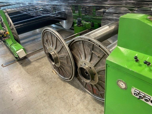 Starex, 1000, 2001, Extrusion PP Tapes Line, 1600mm Working Width, Sahm Winder 214 Positions