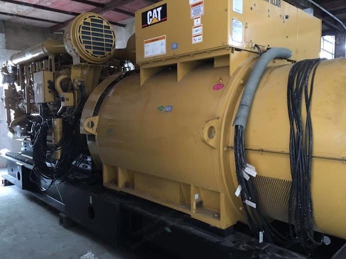 Caterpillar, 3516B HD, 2004, 2000kW, 11000V, 50Hz, 200 Hours