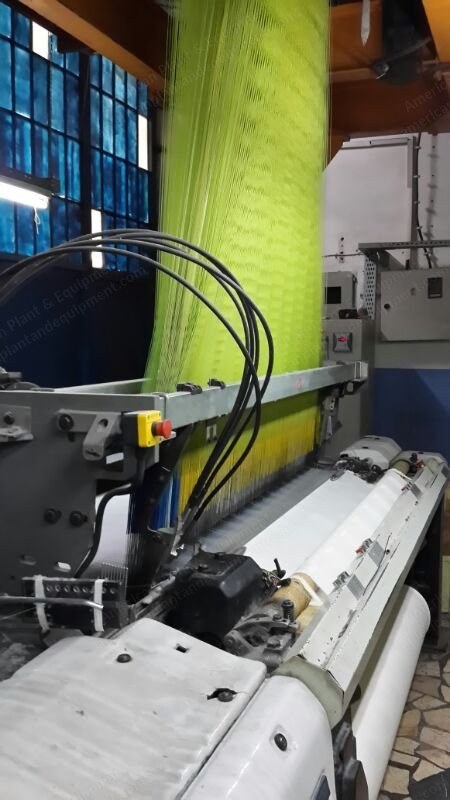 Vamatex, 9000 Plus, 1996, 1900mm Width, Bonas AFJ Jacquard, 1200 Hooks, 6 Colors