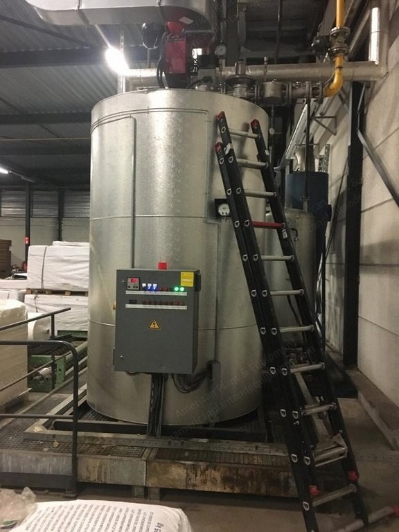 Arioli Steamer, 2200mm Roller Width, 120m Capacity, with HTT 1000 kW Thermoboiler