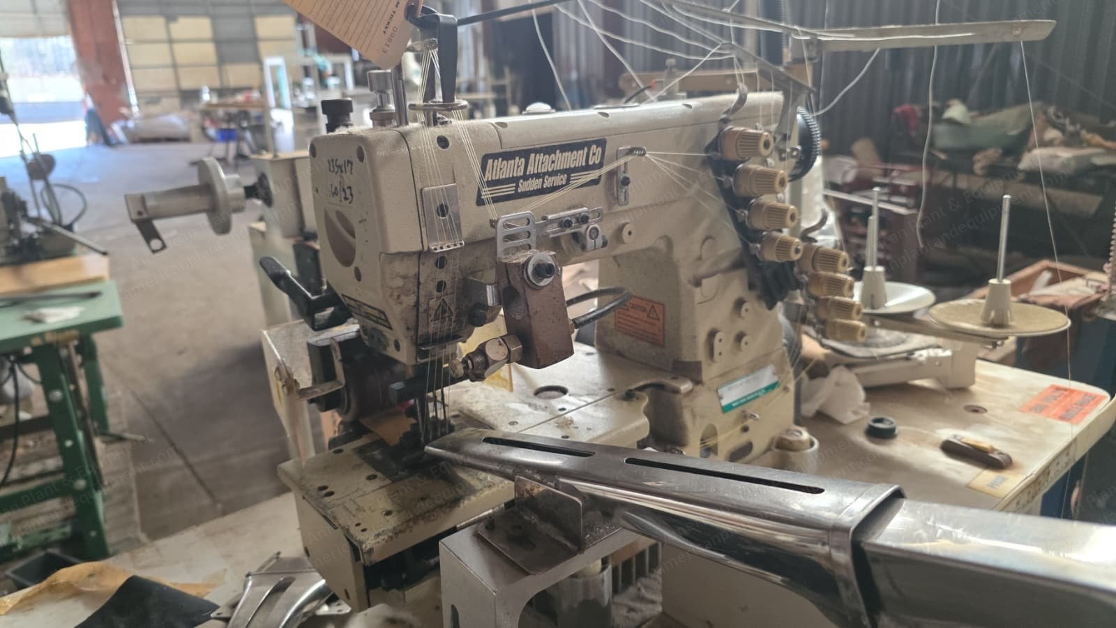 Atlanta Attachment, Multi-Needle Stitching Machine, 4 Needles, For Binding