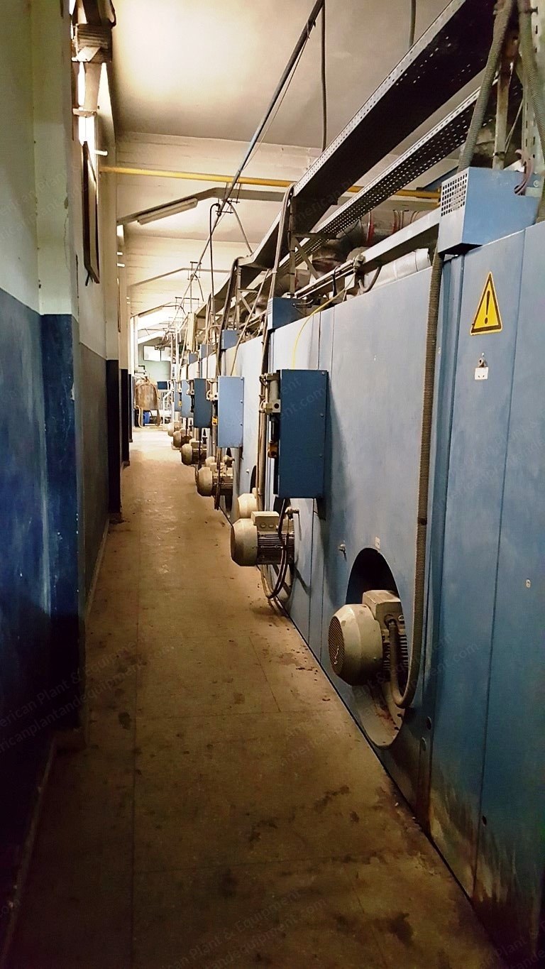 Monforts, Montex 5000, 2002, 2400mm Width, Gas Heated, 5 Chambers