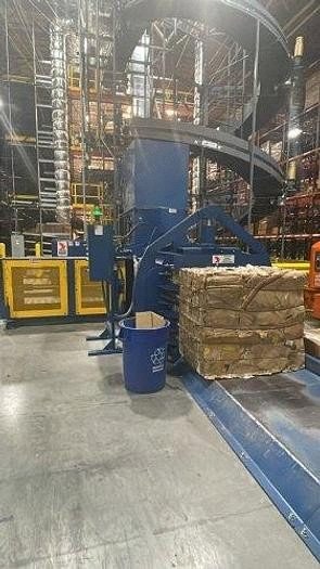 American Baler, DC6348-8T30, 2019, Horizontal Auto-Tie Baler, Dual 30 HP Motors, 8" Cylinder, 63"x41" Feed Opening