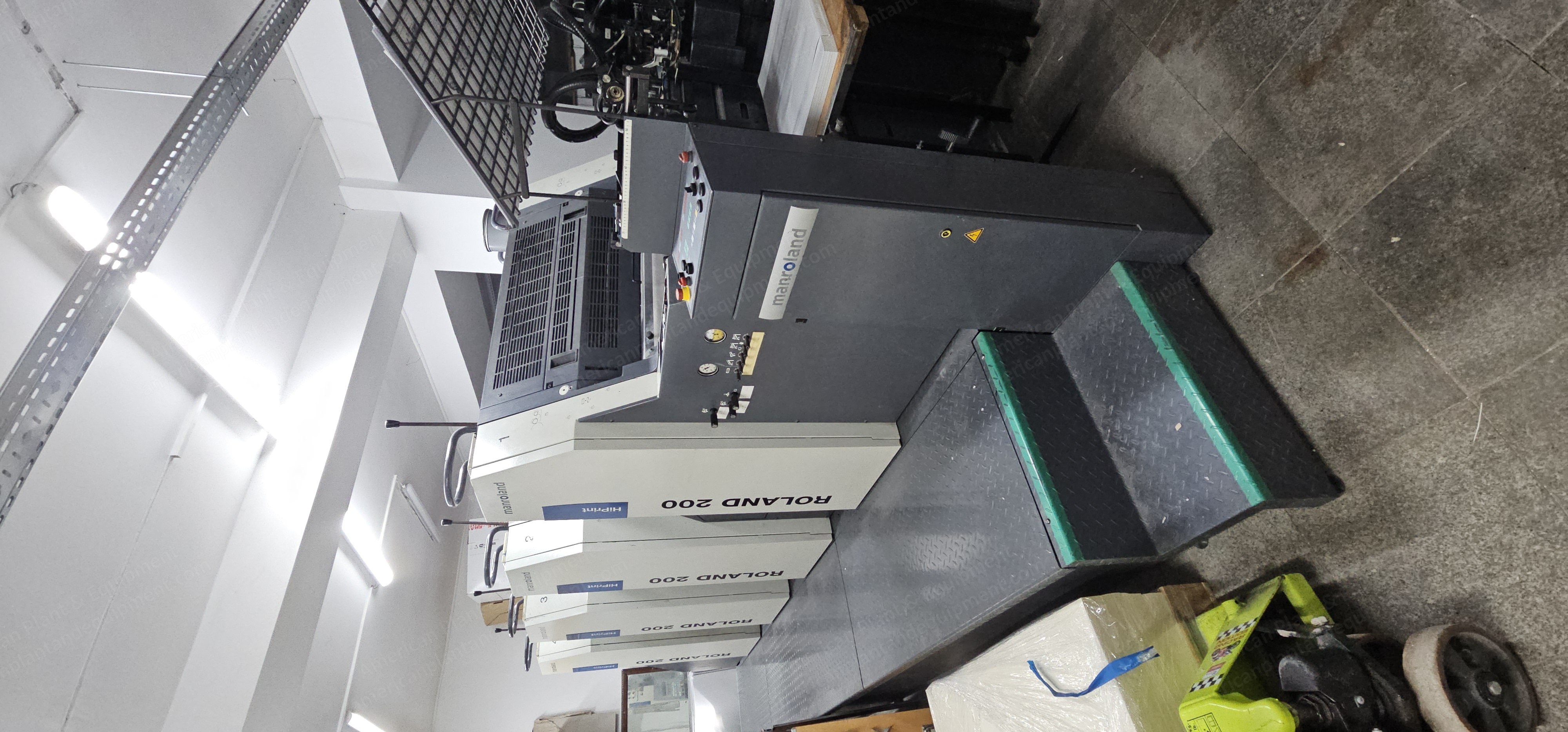 Man Roland, 204 E Hi Print, 2008, 4 Colors, 17 Million Impressions