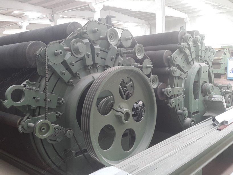 Bonino, Double Doffer Carding Machine, 1991, Width 3000mm, For Acrylic