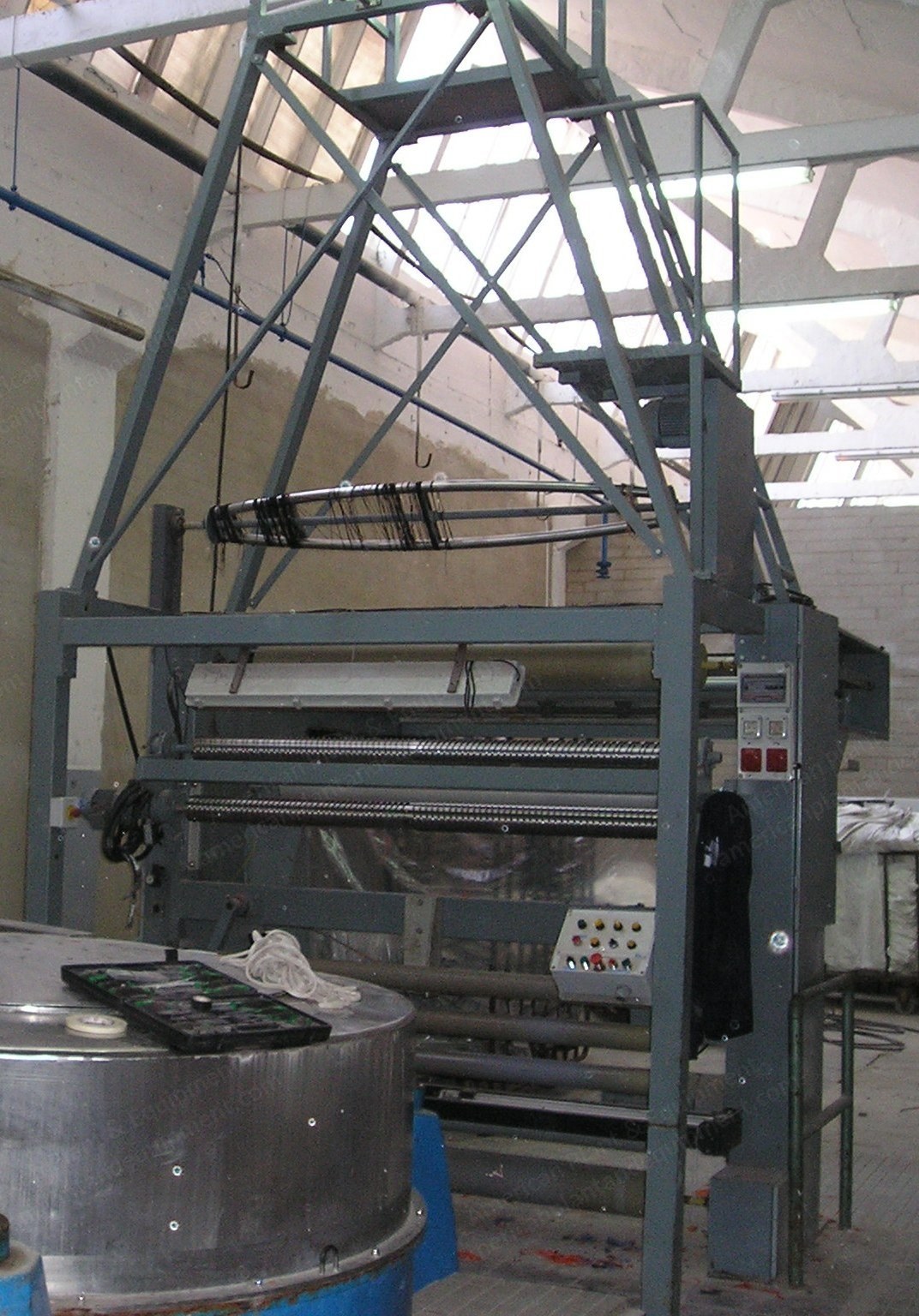 Erhardt + Leimer Detwisting Machine, 1800mm Working Width, Plaiter Exit