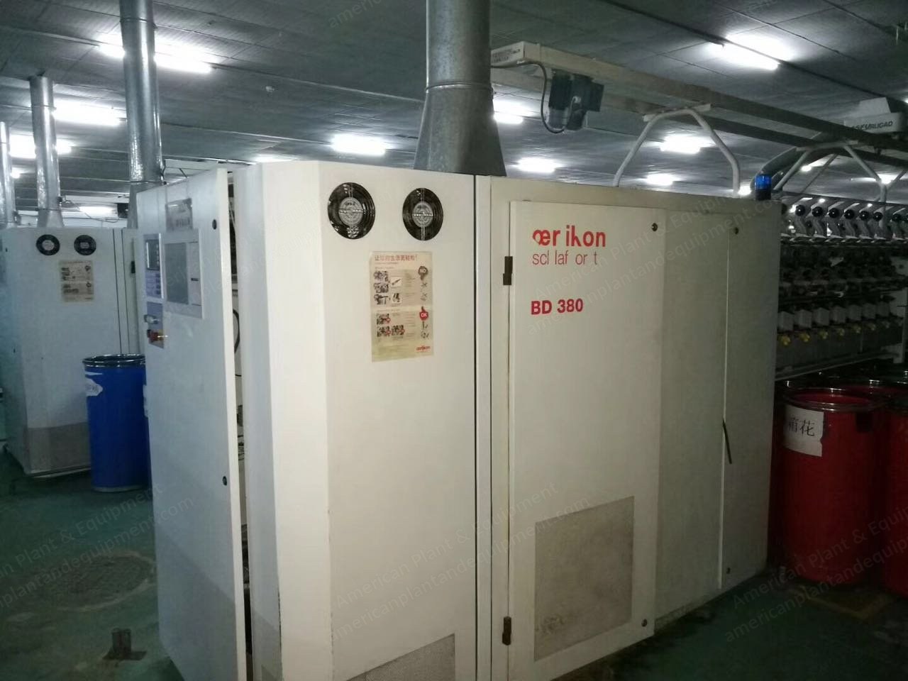 Schlafhorst, BD380, 2010, 352 Rotors, Corolab Cleaner, 34mm Ring Diameter