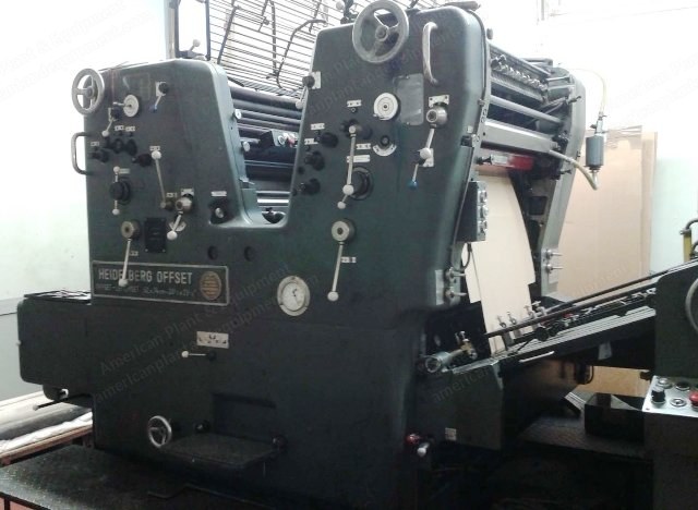 Heidelberg, SORM Z, 1974, 2 Colors, 52x72cm, Overhauled 1998