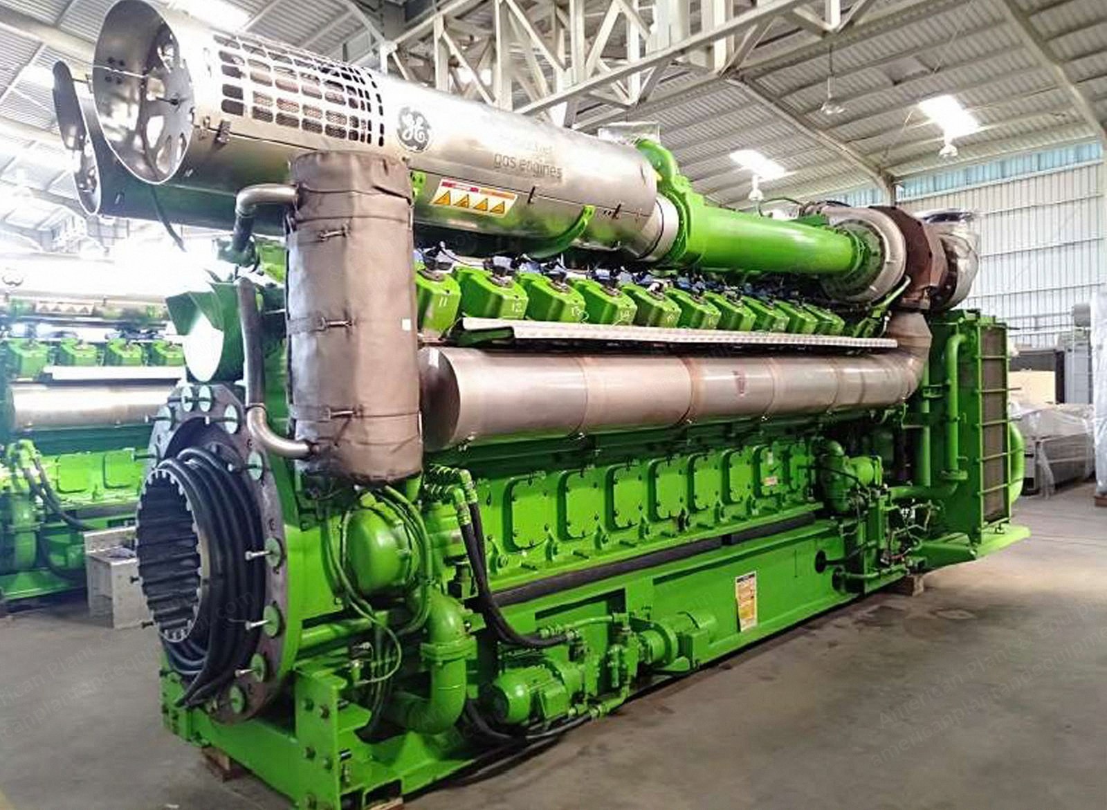Jenbacher, J620 GS-F, 2012, 3.3 MW, 11 kV, 50 Hz, Gas Engine Generator Set