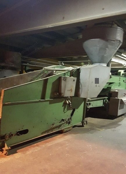 Dell Orco & Villani, 4-Drum Tearing Machine, 1991, Working Width 1500mm, 4 Drums