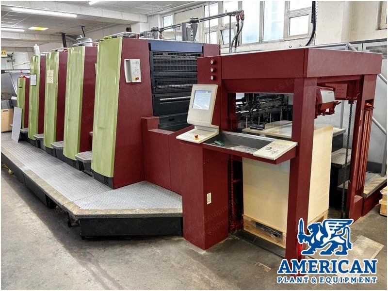Heidelberg, XL75-4+LX2-F Anicolor, 2015, 4 Colors, Coater, 605x750mm, 175 Mill. Impressions