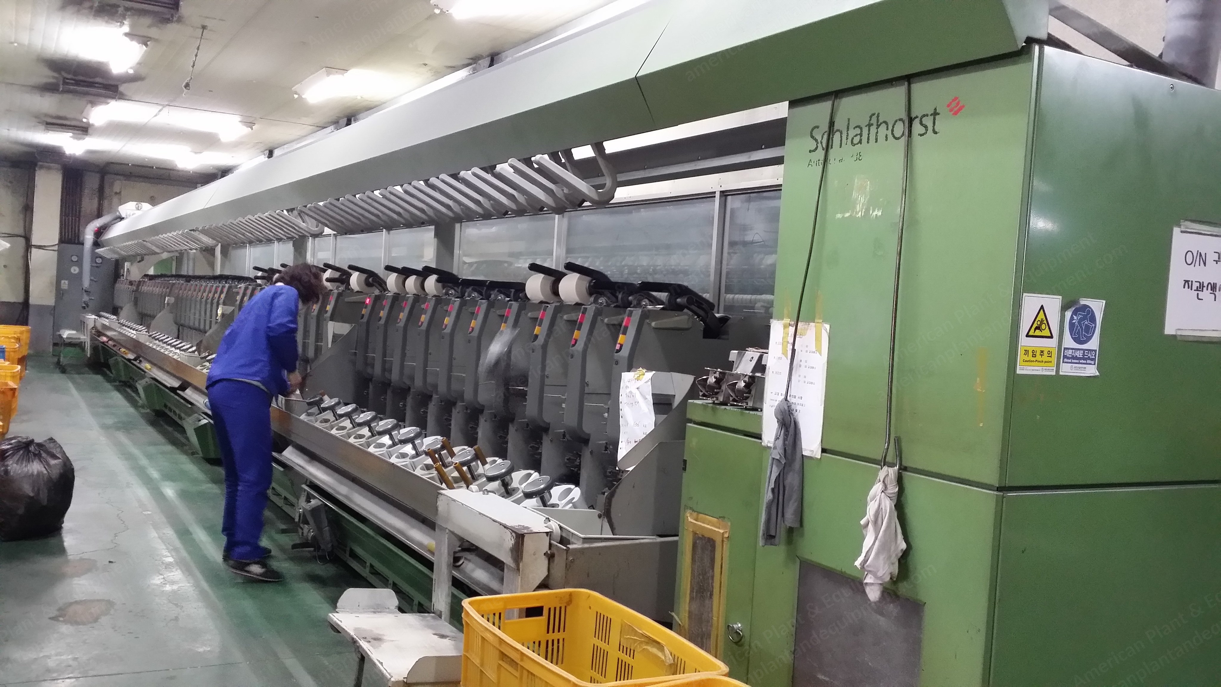 Schlafhorst, Autoconer 338 RM, 2001, 50 Spindles, Loepfe TK 840 Yarn Clearer, Luwa Overhead Blower