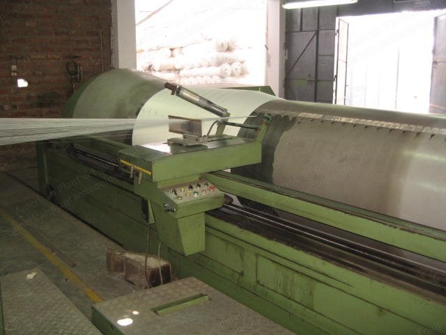 Gamatex, GI/120/CC, 1987, Sectional Warping Machine, 3400mm Width, 2 Creels, 520 Positions
