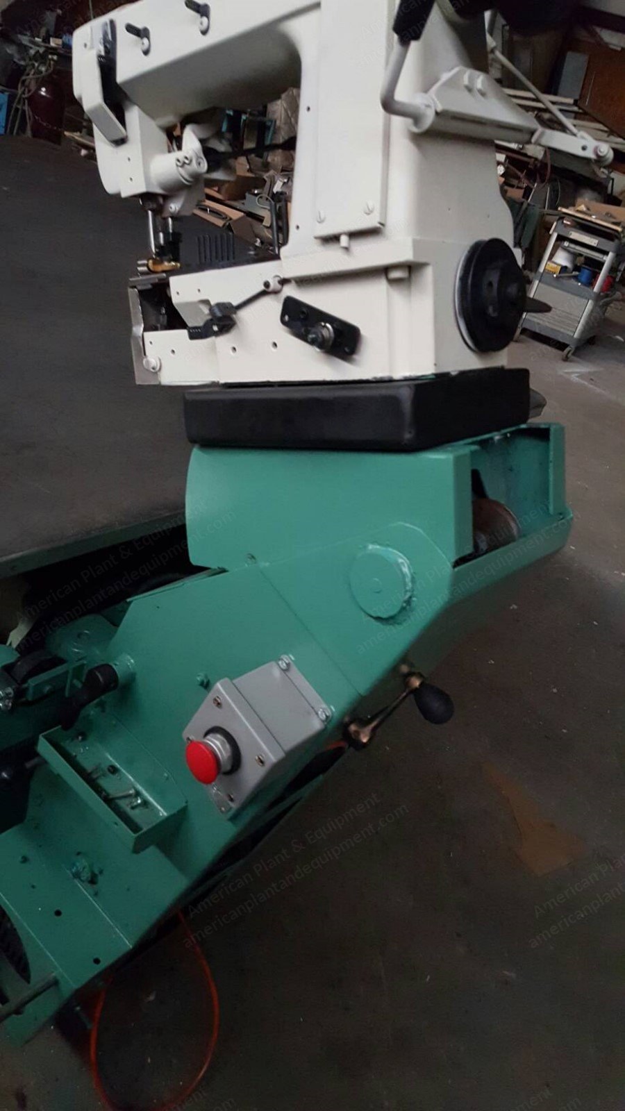 United, 300U, Tape Edge Machine, 60x80 inch Stainless Steel Table, Singer Sew Head