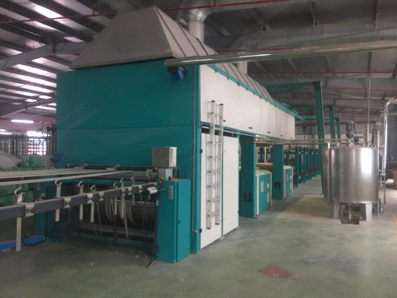 Karl Mayer, Sizing Machine, 2017, 3800mm Working Width, 2 Size Box, 12 Dryer Cylinders