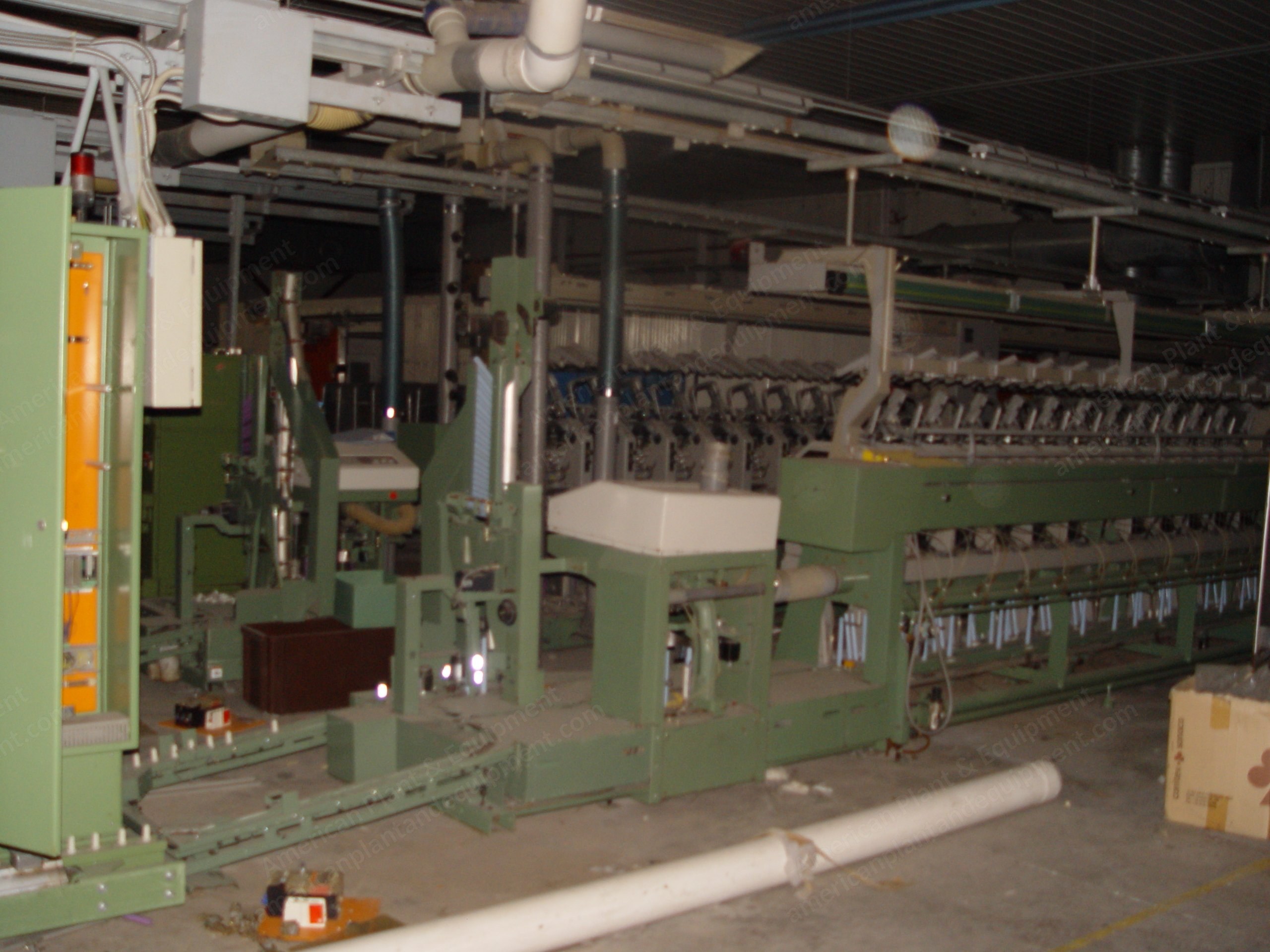 Sussen, Fiomax 1000, 1997, Ring Spinning Frame, 1008 Spindles, 70mm Gauge, Auto Doffing, Linked to Murata Winder