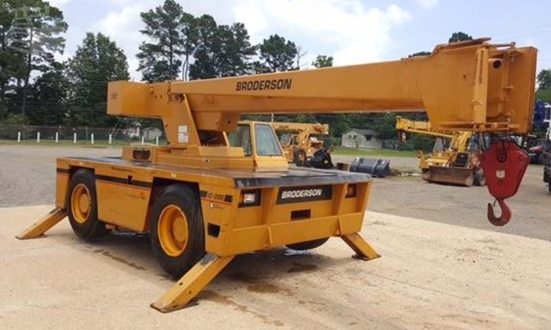 Broderson, IC200-2C, 1999, 15 Tons, 36 Foot Boom, 15 Foot Jib, Diesel