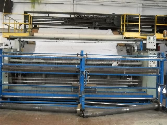 Maliwatt Malivlies Line, Dell'Orco e Villani / OMFP / Ciolini Bartolomei, 1977, 2000mm Carding Width, 4000mm Lay Down Width, 3600mm Maliwatt Working Width