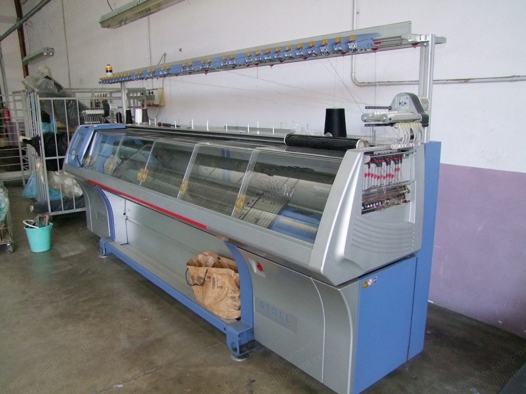 Stoll, CMS Series, 2000 to 2011, Flat Knitting Machines, Widths 1270mm to 2130mm, Gauges 2.5 to 3