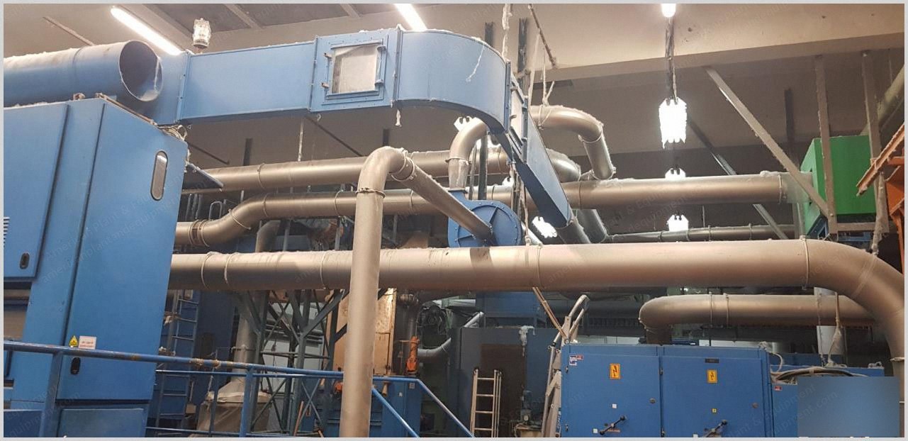 Thermobonding Line, 2200mm Working Width, 1986, 750 kg/h Capacity