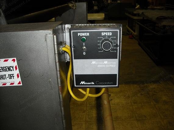 James Hunter, Fiberlocker Model 54, 4000mm Working Width, 2 Needle Boards, 40 HP