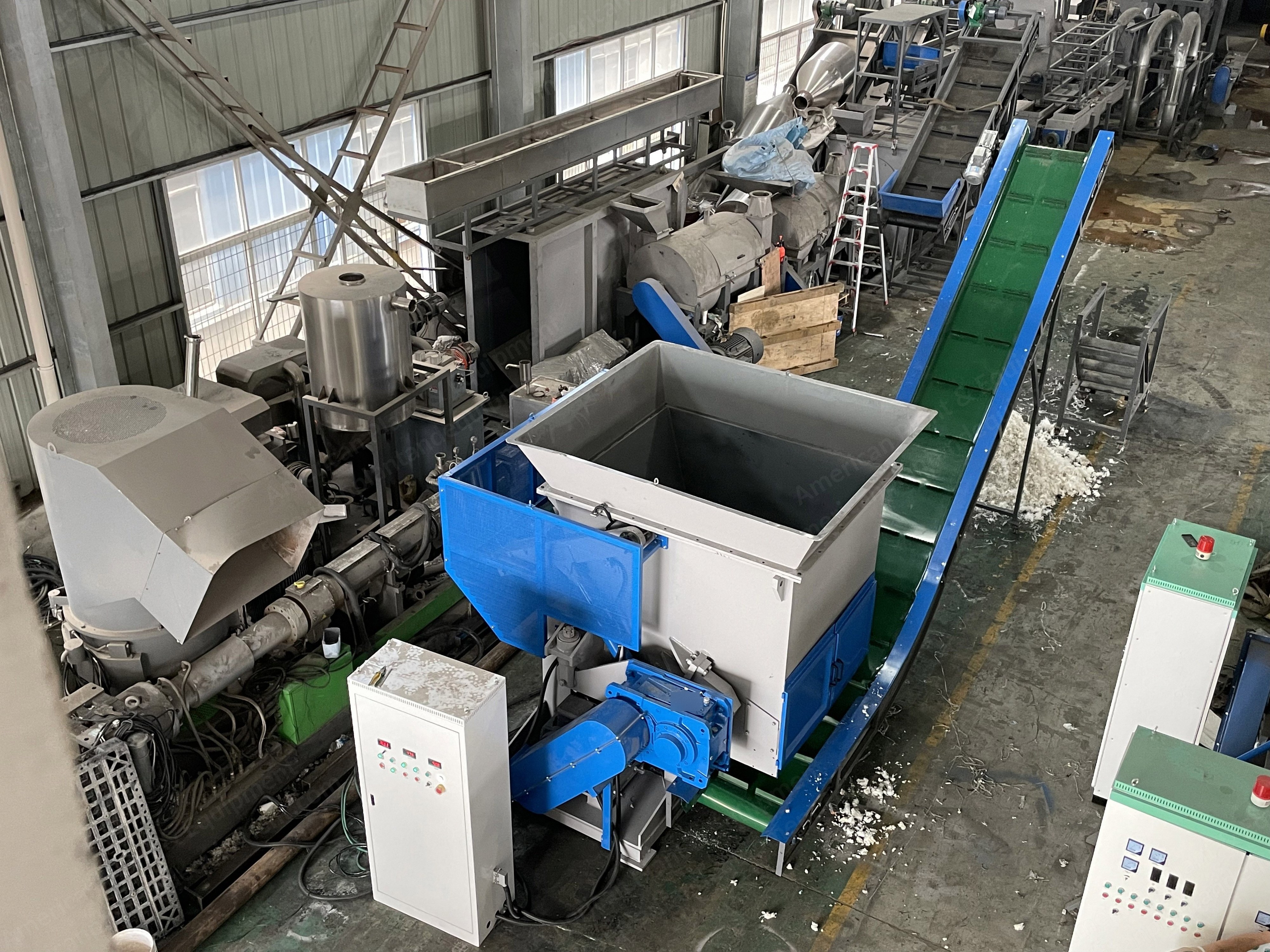 NovaStar, SG273, Single Shaft Shredder Machine for Plastic, 300 to 2500 kg/hr, New