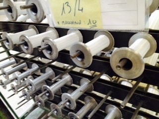 Menegatto, 1500, 1996, 256 Spindles, 140mm Take Up Bobbin Length, 2x 15 kW Motors